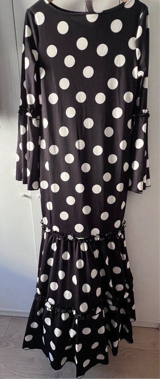 Vestido Flamenca Lunares + Mantoncillo