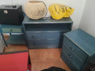 Conjunto Muebles Auxiliares Azul
