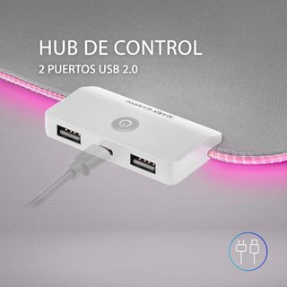 Mars Gaming alfombrilla gaming rgb hub usb