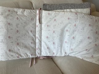 Protector Cuna Reversible Rosa
