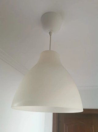 MELODI. Lámpara de techo blanca Ikea