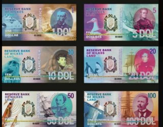 Banconote Reserve Bank of Wilkes Land
