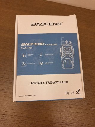 Pack 4 Walkie Talkie Baofeng
