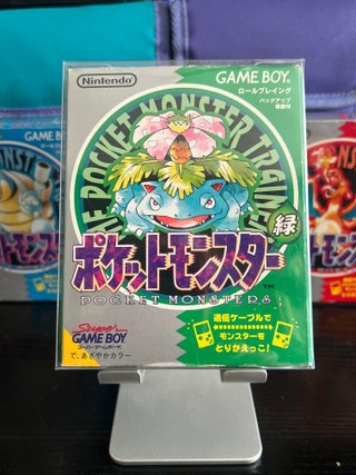 Pokemon Verde Japonés Game Boy Nintendo