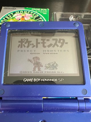 Pokemon Verde Japonés Game Boy Nintendo