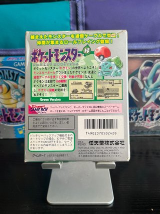 Pokemon Verde Japonés Game Boy Nintendo