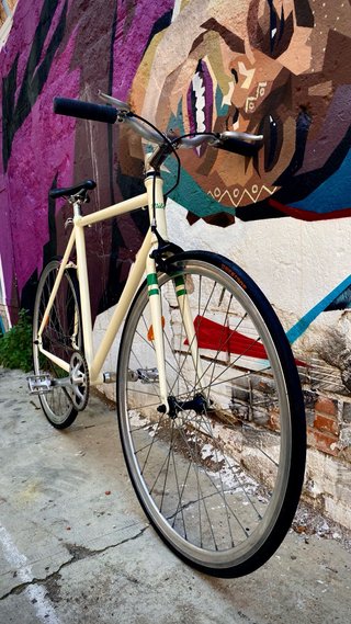 Bicicleta de diseño , estilo fixie vintage