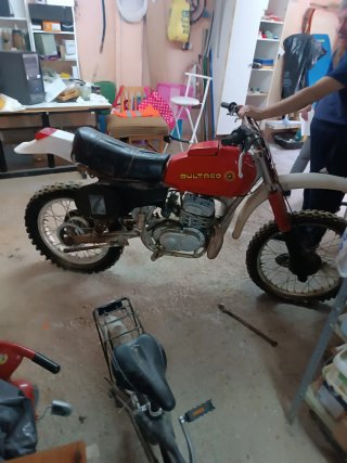 Bultaco Pursang 370 MK 12 con motor Gold Medal