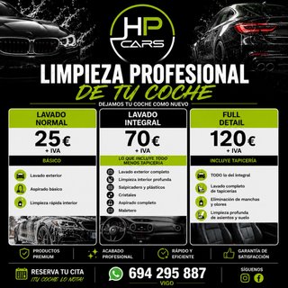Limpiezas vehiculos