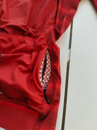 Maillot ciclismo mujer rojo Talla S