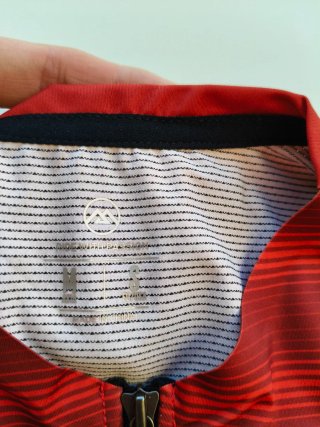 Maillot ciclismo mujer rojo Talla S