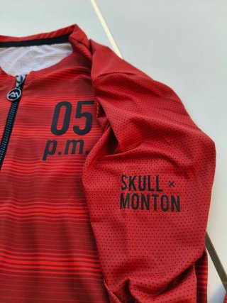 Maillot ciclismo mujer rojo Talla S