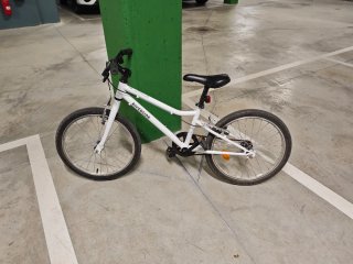 Bicicleta Infantil Riverside 100 20 6-9 años blanc