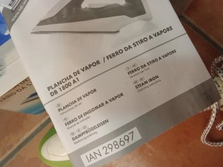 Plancha de Vapor portátil Hobitech 1800W