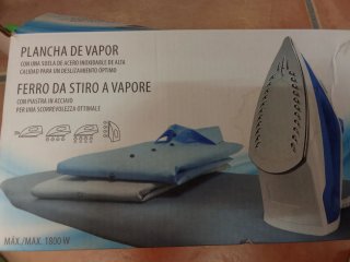 Plancha de Vapor portátil Hobitech 1800W