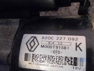 Motor arranque renault 2150560 8200227092 clio ii