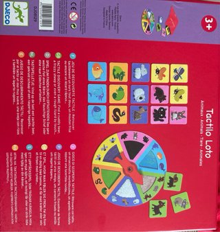 Juego Tactilo Loto Djeco +3 años
