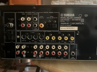 Amplificador Yamaha RX-V460RDS Negro