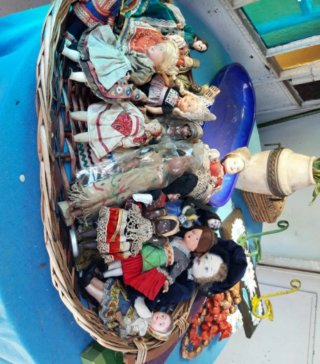 Collezione bambole etniche vintage