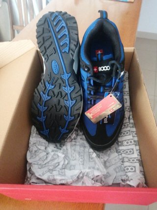 Zapatillas 8000 Azul y Negro