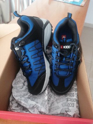 Zapatillas 8000 Azul y Negro
