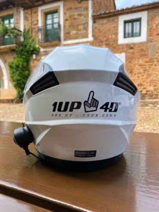 Casco Moto Medusa Jet Blanco