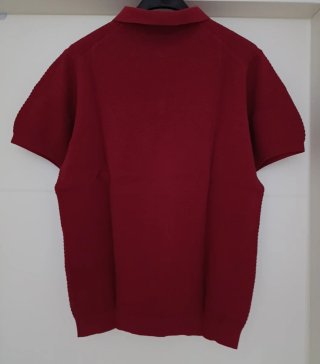 Polo Massimo Dutti Rojo Talla M