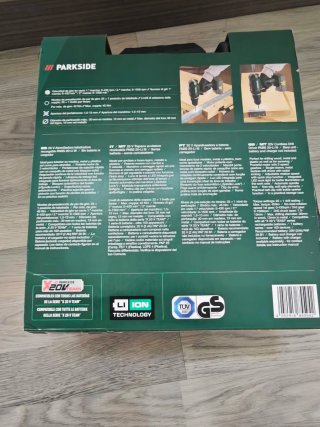 PARKSIDE Taladradora Atornilladora 20V nueva