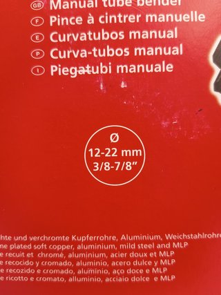 Curvatubos ROTHENBERGER MAXI BENDER