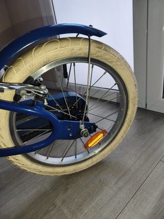 Bicicleta infantil 16 azul