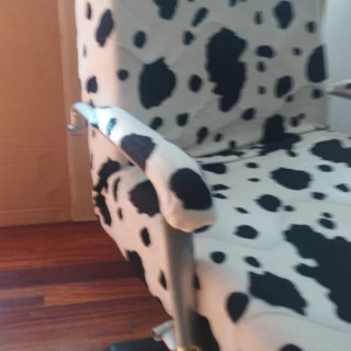 Silla gamer, sillón de oficina,estampado vaca
