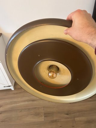 Lámpara colgante vintage Optima 6 - Hans Due