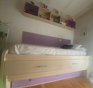 Dormitorio juvenil completo