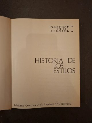 Historia de los estilos