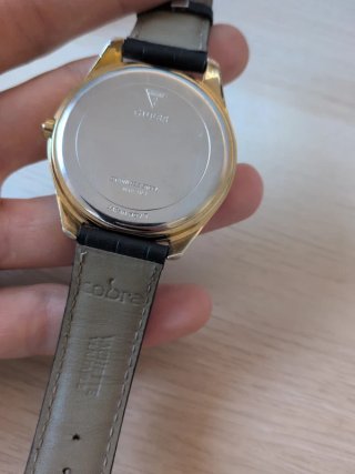 Reloj Mujer Guess Dorado con Strass con Pila Nueva