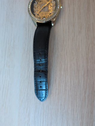 Reloj Mujer Guess Dorado con Strass con Pila Nueva