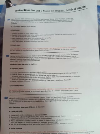 Líquido aditivo Regeneración DPF Cerine4 Mobile