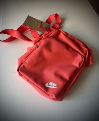 Bolso bandolera Nike naranja/rosa