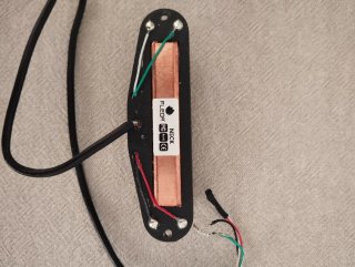 Pastilla Guitarra Eléctrica raíl, mástil