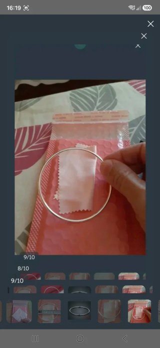 Pulsera aro plata 925 nueva