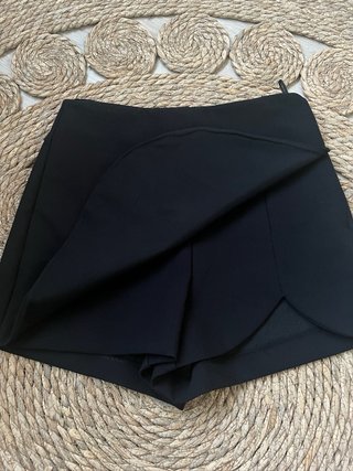 Falda pantalón Zara negra