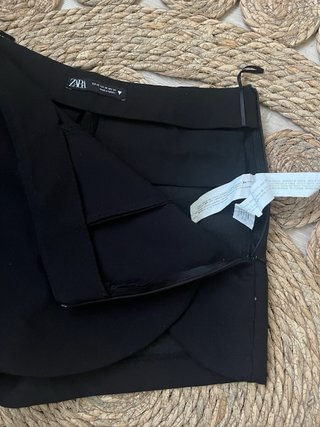 Falda pantalón Zara negra
