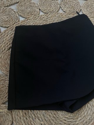 Falda pantalón Zara negra