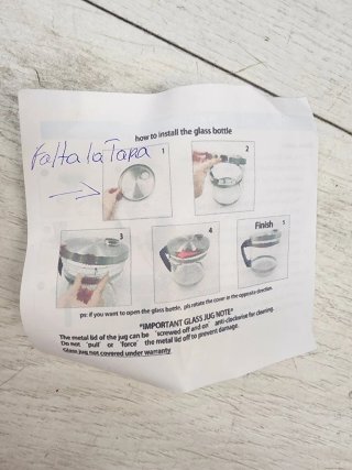 Destilador de  agua Vevor 4L