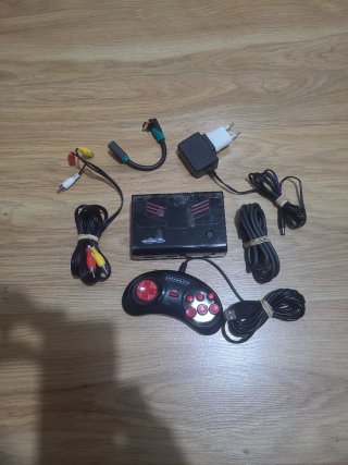 Consola RetroBit Generations Negra y Roja