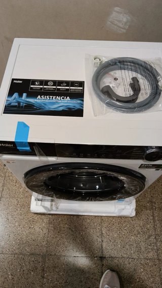 Lavadora Haier Blanca