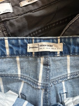 Falda38Pantalón Vaquero40 Stradivarius bershka