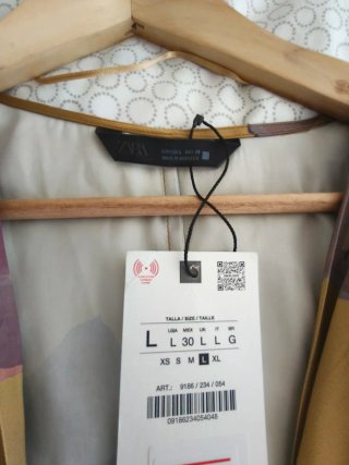 Vestido Zara floral