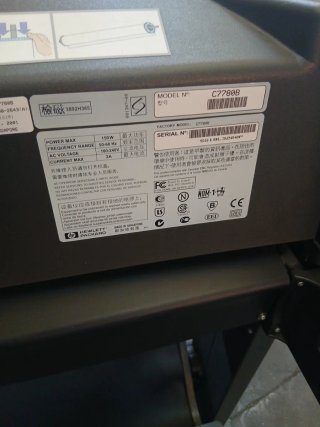 Impresora de planos HP DesignJet 800