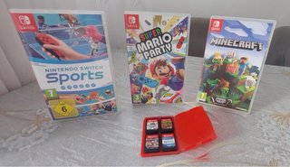 Nintendo Switch OLED + Juegos + Accesorios